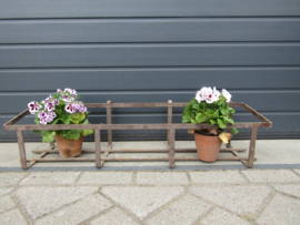 Brocant metal planter