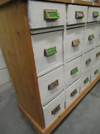 Oude laden kast