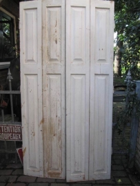 Antique set of doubleshutters white