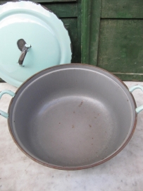 Mintgroene braadpan