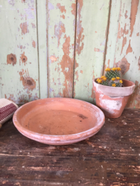 Brocante terracotta dish