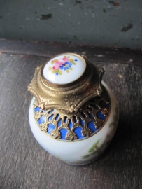 Porcelain perfume bottle