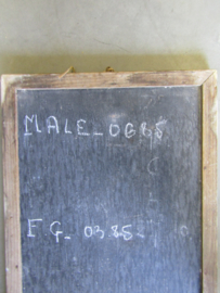 Oud Frans krijtbord