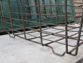BIG BROCANTE steel rectangular wire basket transport