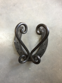 Brocant horseshoe with hook