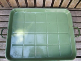 Emaile groot dienblad