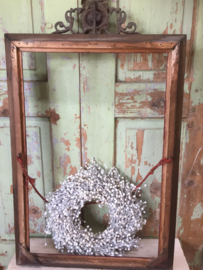 Antieke Zweedse lijst met ornament