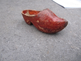Grappig oud brocante klompje