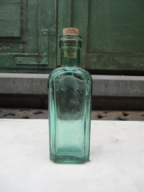 Nice French flat green medicine bottle 60ml