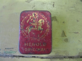 Brocant blikje Herold Original
