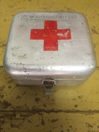 Alumium First-aid box square (almost)