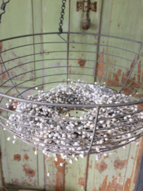 Brocante verzinkte hanging basket