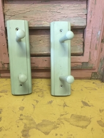 coat rack  in olive green
