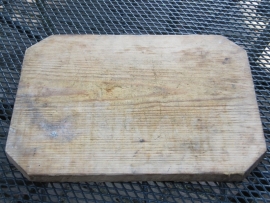 Oude Brocante houten snijplank
