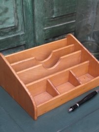 Brocante Frans brieven bakje