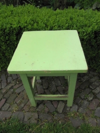 Brocant krukje groen