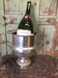 Antieke grote champagnekoeler
