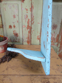 Brocante houten regaal