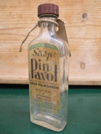 French medicine bottle Sirop Pin Pavot