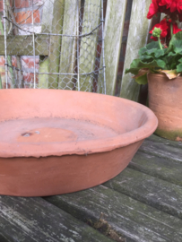 Brocante terracotta schaal