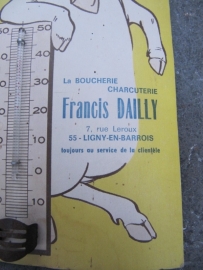 Franse oude reclame thermometer