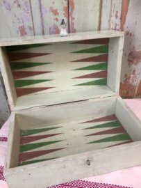 Oude Franse houten kist
