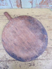 Antieke ronde snijplank