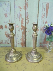 Antieke set kandelaars  Directoire Stijl