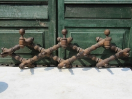 Brocante wooden peg scissors