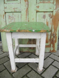Brocante Hungarian stool