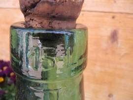 French green yeast bottle of 15 liters