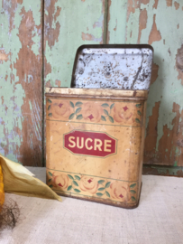 Brocante Franse set blikken
