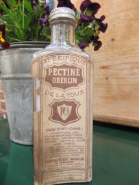 French medicine bottle Pectin Oberlin