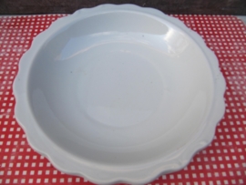 Brocante witte schaal