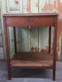 Vintage houten (naai) tafeltje