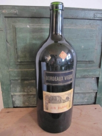 French big old Bordeaux bottle of 5 liters