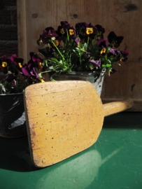 French small wooden board with handle