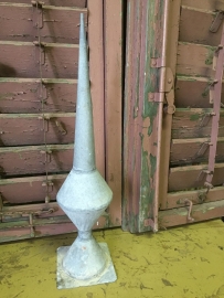 Antieke Franse zinken pinakel