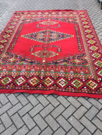 Vintage groot vloerkleed