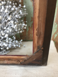 Antieke Zweedse lijst met ornament
