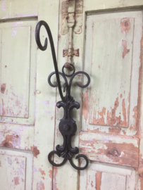 Brocant wrought iron hook