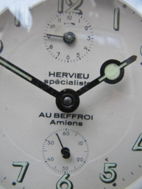 Old French alarm clock chrome