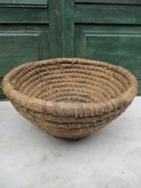 Old ark of rushes basket
