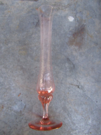 Brocant French pink vase