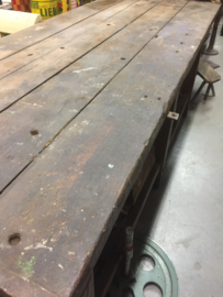 Old wooden table / bench /workshop table