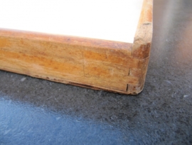 Brocante houten dienblad.