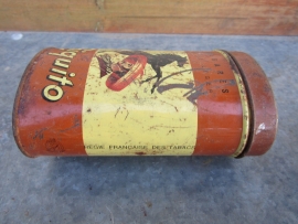 Oud ovaal blikje Chiquito