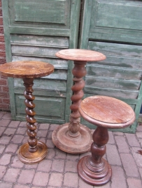 Rond planten- of bijzettafeltje