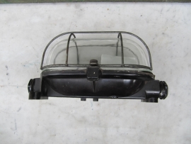 Brocante kooilamp met helderglas