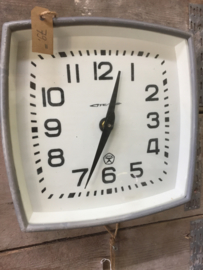 Retro clock gray
